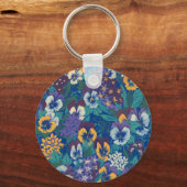 Pansies Sleutelhanger (Voorkant)