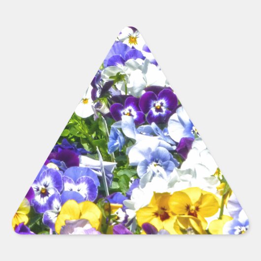 Pansies Sticker (Voorkant)