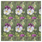  Pansies stof (Swatch)