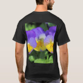 Pansies T-shirt (Achterkant)
