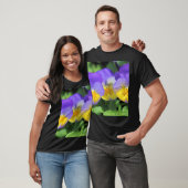 Pansies T-shirt (Unisex)