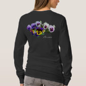 pansies t - shirt 20 (Achterkant)