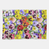  Pansies Theedoek (Horizontaal)