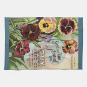 Pansies Theedoek (Horizontaal)