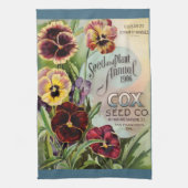 Pansies Theedoek (Verticaal)