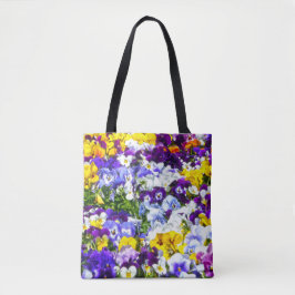 Pansies Tote Bag