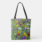 Pansies Tote Bag (Achterkant)