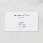 PANSIES VISITEKAARTJE (Achterkant)