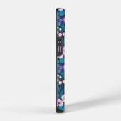 Pansies, vogels en vlinders iPhone hoesje (Rechterkant)