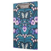 Pansies, vogels en vlinders klembord (Links)