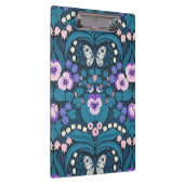 Pansies, vogels en vlinders klembord (Rechts)