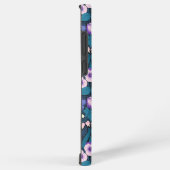 Pansies, vogels en vlinders samsung galaxy hoesje (Rechterkant)