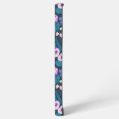 Pansies, vogels en vlinders samsung galaxy hoesje (Linkerkant)