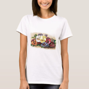  Pansies Vrouwenkomfort Soft T-Shirt