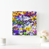 Pansies wandklok (Huis)