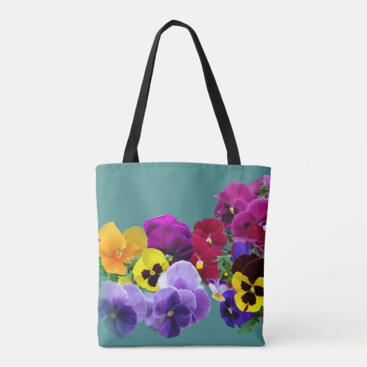 Pansiezakken Tote Bag (Achterkant)