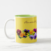 pansy16v1 tweekleurige koffiemok (Links)