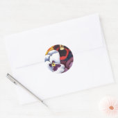 "Pansy #2" Floral Sticker (Envelop)