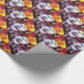 "Pansy #2" Vloertuinwerkpapier Cadeaupapier (Hoek)