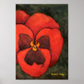 Pansy #3 Art Print (Voorkant)