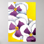 Pansy #4 Art Print (Voorkant)