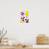 Pansy #4 Art Print (Keuken)