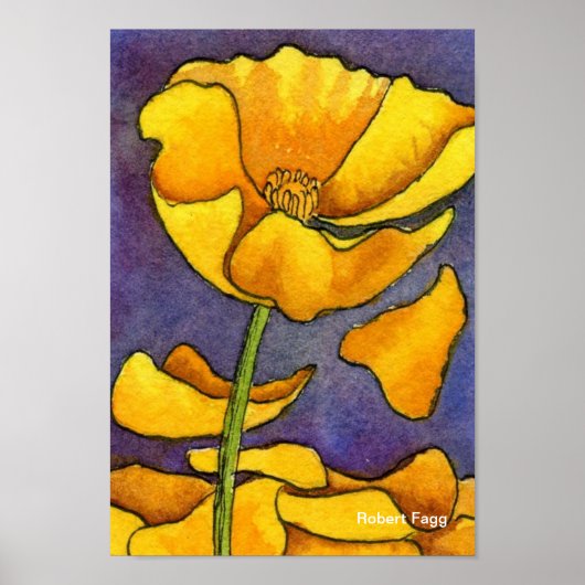 Pansy #4 Art Print (Voorkant)