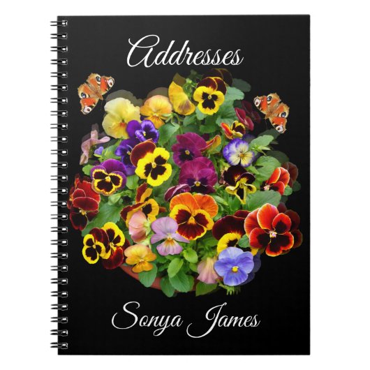 Pansy ~ Address Book Notitieboek (Voorkant)