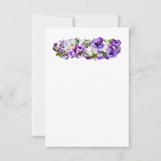 Pansy-Afstuderen Aankondiging (Achterkant)