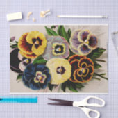 Pansy Antiek - duitse kweekpapier Tissuepapier (Craft)