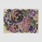 Pansy Antiek Varieties Garden Weefpapier Tissuepapier (Voorkant)