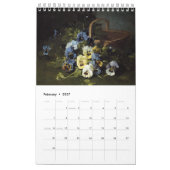 Pansy Art Calendar (11 x 7 inch) Kalender (Feb 2027)