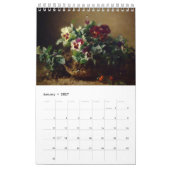 Pansy Art Calendar (11 x 7 inch) Kalender (Jan 2027)