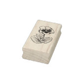  Pansy Art Stamp Rubberstempel (Stempel)