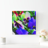 Pansy Art Wall klok (Huis)