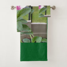 Pansy Badhanddoeken (Roze & Paars)