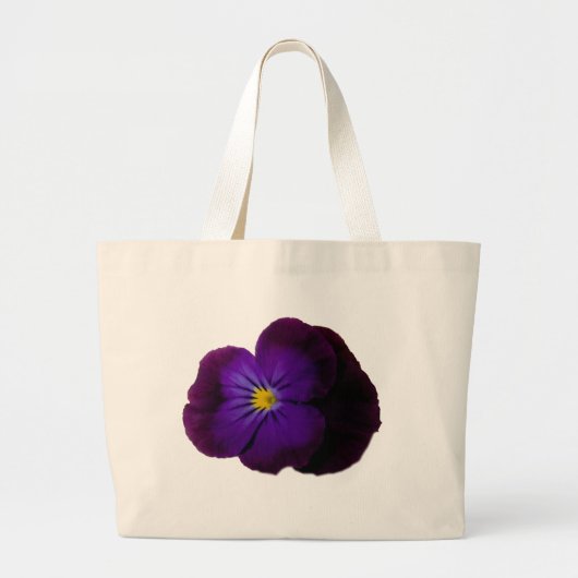 Pansy Bag Grote Tote Bag (Voorkant)