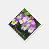 Pansy Basket Servetten (Hoek)