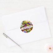 PANSY BEAUTY Denken aan jou Ronde Sticker (Envelop)