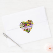 PANSY BEAUTY KRIJGT GOED HART HART STICKER (Envelop)