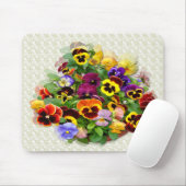 Pansy BEAUTY ~ Mousepad Muismat (Met muis)