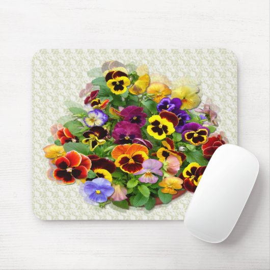 Pansy BEAUTY ~ Mousepad Muismat (Met muis)