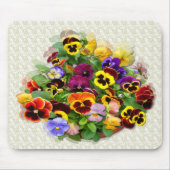 Pansy BEAUTY ~ Mousepad Muismat (Voorkant)