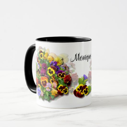 PANSY BEAUTY ~ Ringer Mok (Voorkant links)