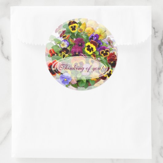 PANSY BEAUTY ~ Sticker (Tas)