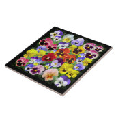 Pansy Beauty Tegeltje (Zijkant)