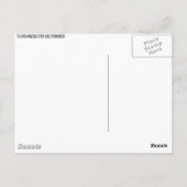 Pansy Bed Briefkaart (Achterkant)