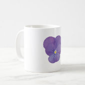 Pansy Blossom Keramische Mok (Voorkant links)