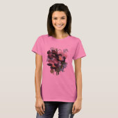 Pansy Bouquet T-shirt (Voorkant volledig)