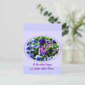 Pansy Briefkaart (Staand voorkant)